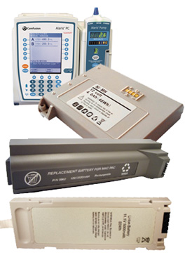 Batteries, Physio-Control LifePak 1Monitor/Defibrillator